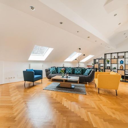 Penthouse Apartment - Sauna - Terrasse - Kamin - Ac Viena Exterior foto